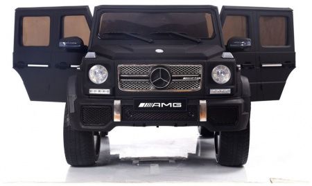 Детский электромобиль Мercedes-Benz AMG G65 черный матовый